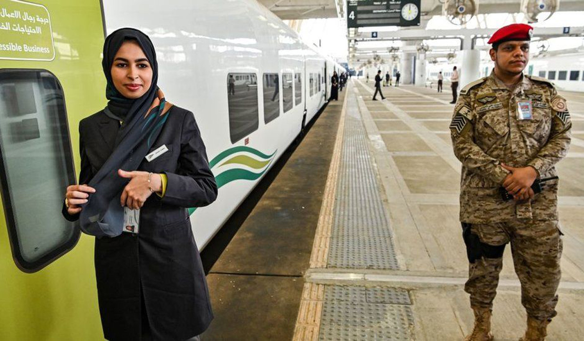 31 Saudi women start driving high-speed train between Makkah and Madinah